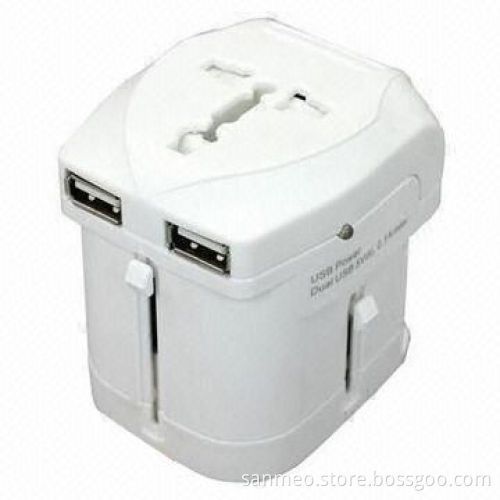 Newest Universal Travel Adapter, Used in More than 175 Countries, Elegant Appearance
